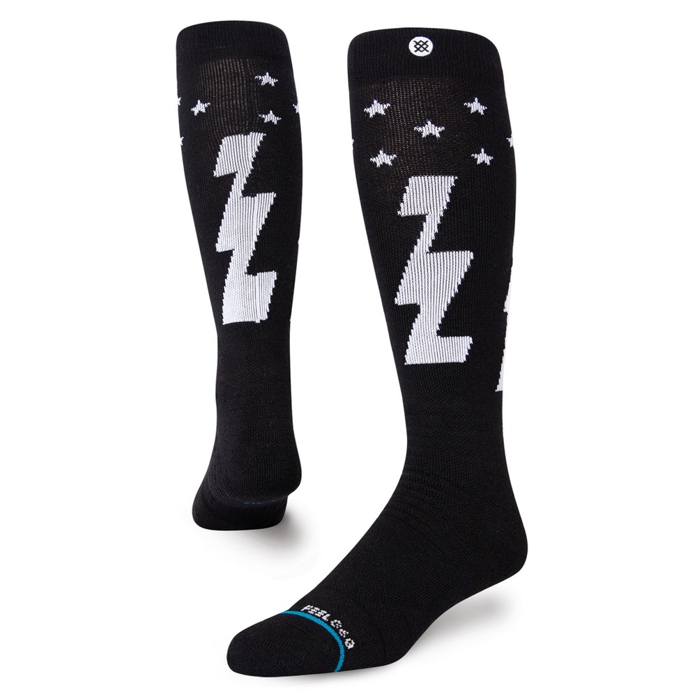 Stance Fully Charged OTC Performance Snow Mid Cushion Socks Men's Size Large NWT